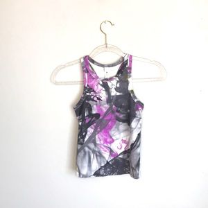 Unicorn print Lululemon Align Waist-Length Racerback Tank Top Size 2 NWOT 🦄